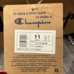 Men’s Size 11 Slides Champion